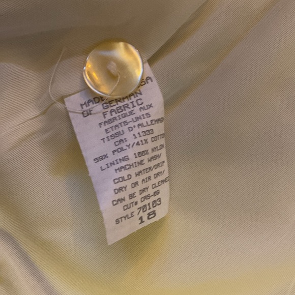 NWT Vintage Bleyle Two-Button Blazer Jacket - Picture 9 of 9